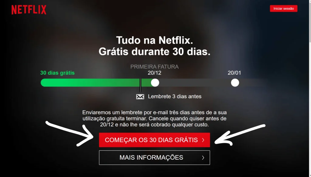 Como tirar um cartão de crédito da conta Netflix?